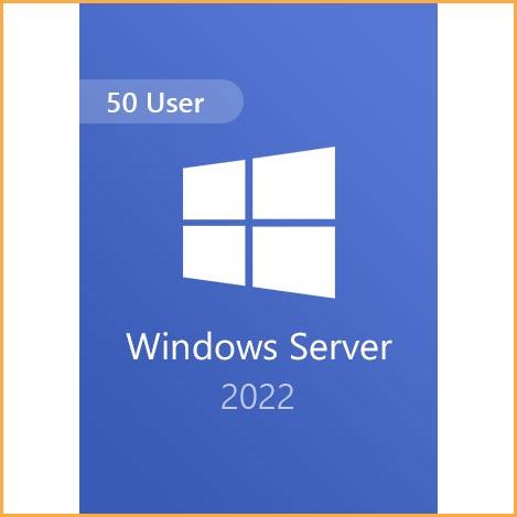 Windows Server 2022 Remote Desktop Key - 50 User CALs