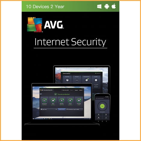 AVG Internet Security - 10 Devices - 2 Years