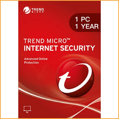 Trend Micro Internet Security - 1 PC - 1 Year