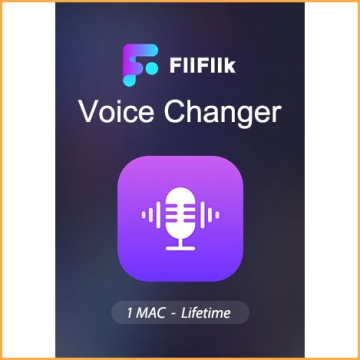 FliFlik Voice Changer - 1 Mac - Lifetime